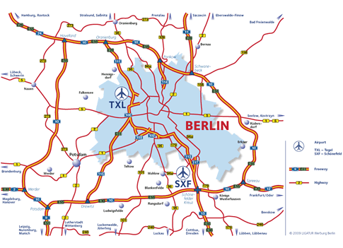 Berlín - přehled (infografika)