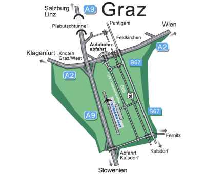 Letiště Štýrský Hradec (Graz) - příjezd na letiště (infografika)
